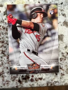 2018 TOPPS SERIES 1 TOPPS SALUTE INSERT CARD ORIOLES CHANCE SISCO #TS-99 - Picture 1 of 1