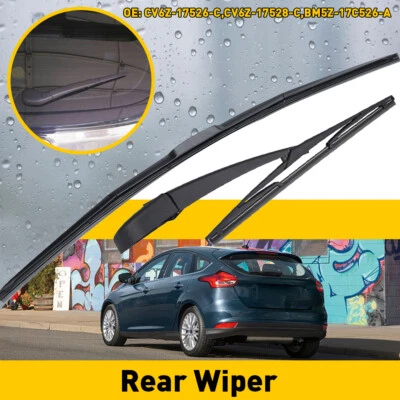 Brazo y hoja limpiaparabrisas de ventana trasera para Ford Focus 2012 2013 2014 2015 2016 2017 2018 Foto 1 de 4