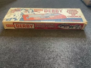 Vintage Merit Derby - Pferderennen Glücksspiel - 50er Jahre vorbatteriebetrieben - Bild 1 von 12
