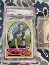 Billy Shaw Football Cards PSA