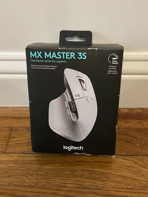 Logitech MX Master 3S Wireless Laser Mouse Silver WINDOWS/MAC/LINUX New Sealed - Image 1 of 2