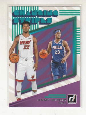 JIMMY BUTLER 2019-20 Panini Donruss Changing Stripes Insert #1 Miami Heat Mint - Image 1 of 2