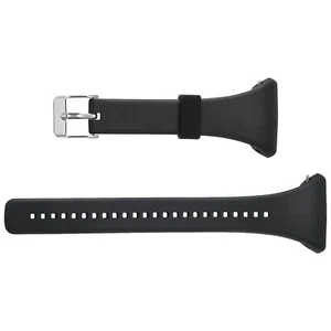 Quick Release Watch Strap Band for Polar FT4 FT7 Fitness Tracker Black/White - Picture 1 of 11
