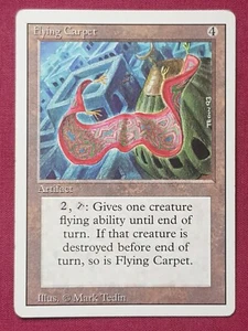 Magic The Gathering REVISED EDITION FLYING CARPET artifact card MTG - Picture 1 of 2