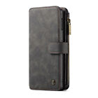 Leather Wallet Flip Magnetic Back Case Samsung A52s A72 S22 S21 S20 S10 Note9