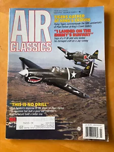 Air Classics Magazine March 1992 Flyer Tigers 50th Anniversary Pearl Harbor - Picture 1 of 1