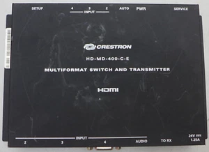 Crestron HD-MD-400-C-E Multiformat Switch and Transmitter No PSU - Picture 1 of 5