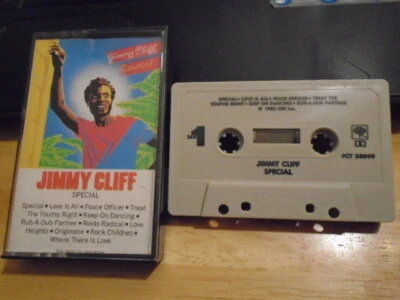 RARE OOP Jimmy Cliff CASSETTE TAPE Special reggae 1982 Rolling Stones ron wood ! - Image 1 of 2