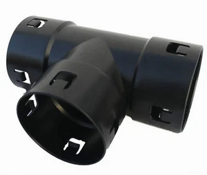 Drainagerohr T-Stück DN 100 für Drainage - Drainagerohr finden Sie im Shop - Bild 1 von 1