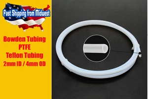 PTFE Bowden Teflon Tube 1,75 Filament Drukarka 3D RepRap Rostock Kossel - Zdjęcie 1 z 4