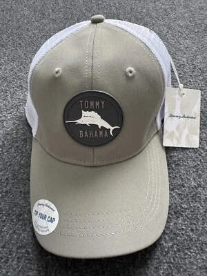 NWT TOMMY BAHAMA Margarita Recipe Mesh Back Cap Sage Green Unisex Hat - Image 1 of 4