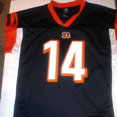 NFL Team Apparel Cincinnati Bengals Andy Dalton #14 Youth Jersey Size XL (18-20) Cover