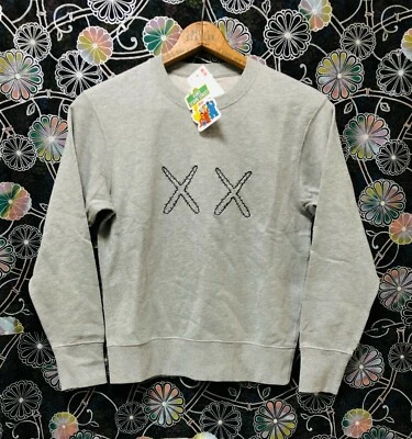 SESAME STREET KAWS UNIQLO Sudadera Gris XL = L (EE. UU., UE) No Sudadera con Capucha TOKIO FIRST Foto 1 de 4