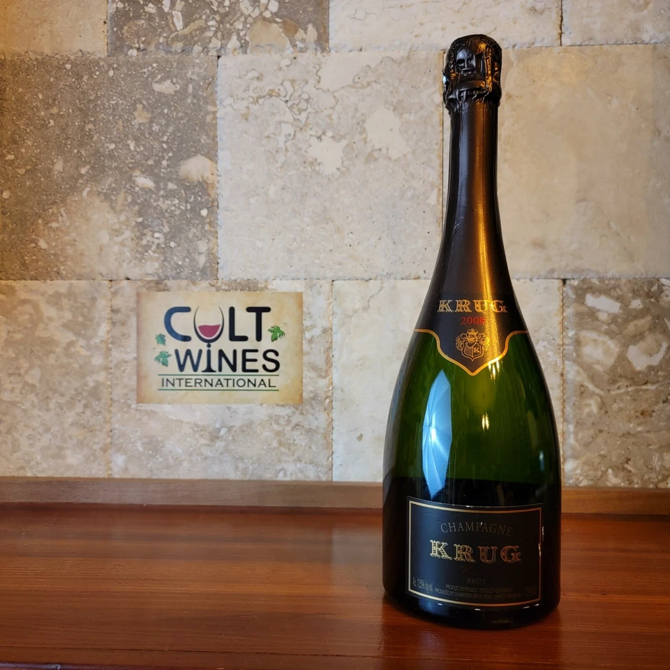 JS 100 pts! Krug Vintage Brut Champagne 2008 vino, Francia Foto 1 de 4