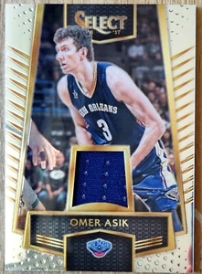 2016-17 Panini Select / Select Swatches GW #53 Omer Asik - Pelicans - Picture 1 of 2