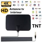 Antenne TV Intérieur TNT HD Puissante Portée 300 KM Amplificateur Signal camping