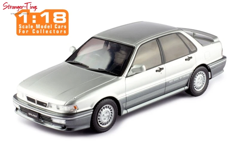 IXO Mitsubishi Galant VR-4 Silver 1987 1/18 Scale Diecast - Image 1 of 1