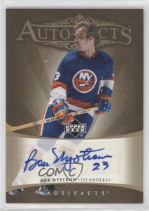 2005-06 Upper Deck Artifacts Auto-Facts /100 Bob Nystrom #AF-NY Auto