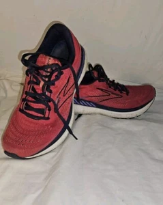 Brooks Womens Glycerin GTS 19 Pink Running Jogging Shoes Sneakers Size 9.5 - Picture 1 of 6