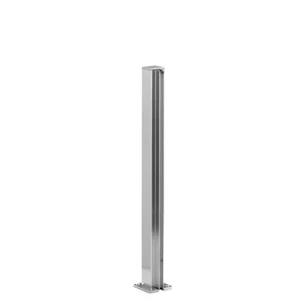 CRL D990BA18E Brite Anodized 18" End Design Series Partition Post - Picture 1 of 5