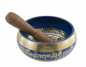 Bengalen Klangschale 420 gr. Ø 11,5 cm und Stab gratis # 26725 FS2 - Bild 1 von 3