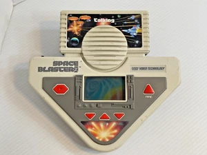 Vintage 1988 VTech Space Blasters - Talking Handheld Video Game *Works* - Picture 1 of 9