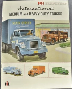 Folleto International Truck 1959 BC Tanker carga semi excelente original 59 - Imagen 1 de 7