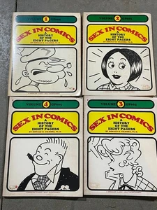 Vintage Sex In Comics Volume 1 - 4 Storia Del Fumetto Risqué Adulto 8 Pagine - Foto 1 di 7