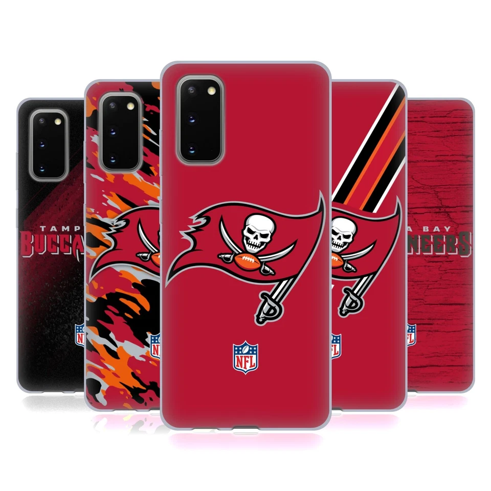NFL TAMPA BAY BUCCANEERS LOGO CUSTODIA COVER MORBIDA IN GEL PER SAMSUNG PHONES 1 - Immagine 1 di 1