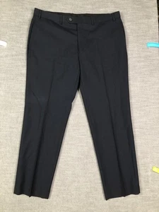 Pantalones Lauren Ralph Lauren Para Hombre 38x30 Negro Lana Vestido Frente Plano Total Comodidad - Imagen 1 de 10