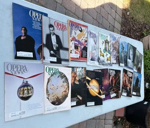 Opera News 1992  (17) Issues Philip Glass Women In Opera + - Picture 1 of 10