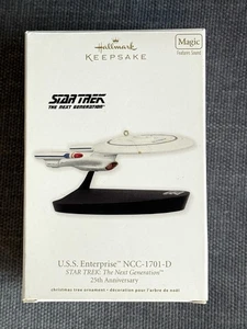 2012 Hallmark Ornament ~ Star Trek ~ USS Enterprise NCC-1701-D - 25 Anniversary - Bild 1 von 6