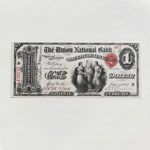1 Dollar 1865 New York US National Currency Reproduction Banknote Fr US# 381 - Picture 1 of 4