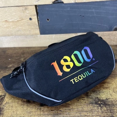 Riñonera de tequila 1800 cintura honda espalda bolso correa cadera paquete arco iris único Foto 1 de 4
