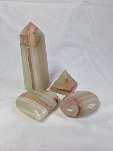GREEN ONYX EARTHKEEPER SET Naturkristall Geschenk | 49£ (631g) - Bild 1 von 5