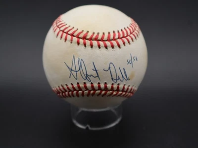 Autógrafo de béisbol firmado por Albert Belle (50/50) automático PSA/DNA AN46200 Foto 1 de 3