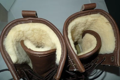 LL Bean Boots - Botas forradas de piel de oveja de 10" - Hechas en EE. UU. - Para hombres 7M - Excelente Foto 1 de 4