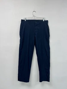 Pantalones Lululemon Para Hombres 32 Azul Marino ABC Chino Golf Vestido Elastizado Informal Pantalón Viaje - Imagen 1 de 7
