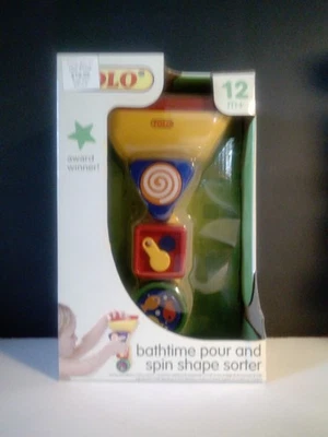 TOLO Bath time Pour & Spin Shape Sorter Age: 12+ - Image 1 of 3