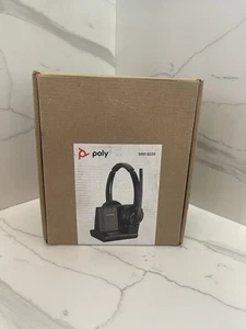 Plantronics Poly Savi W8220 8220 Wireless Headset W8200B Base COMPLETE - Zdjęcie 1 z 4