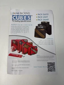 BAGAIL 4er Set Packwürfel Gepäck Packorganizer für Reisen - Bild 1 von 5