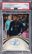2022 Panini Immaculate Collection Kylian Mbappé (Immaculate Autographs-Gold)