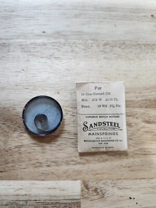 Sandsteel Mainspring for Howard 16s Factory No. 328 - Steel - Picture 1 of 2