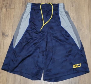 Pantalones Cortos Atléticos Under Armour Curry Para Hombre Pequeños HeatGear Calce Suelto Multicolor - Imagen 1 de 3