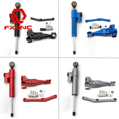 Estabilizador amortiguador de dirección con kit de montaje para Yamaha MT-09 FZ-09 2013-2020 2019 Foto 1 de 4