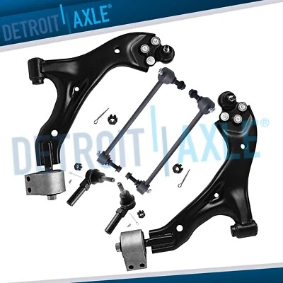 Front Lower Control Arms Sway Bars Suspension Kit for Chevy Equinox Torrent Vue - Image 1 of 4