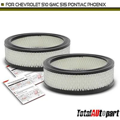 2Pcs Engine Air Filter for Chevrolet Camaro 1982-1986 Oldsmobile Buick Century - Image 1 of 4