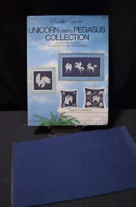 Unicorn Meets Pegasus Collection Kreuzstich Nadelspitze Muster mit Aida Tuch - Bild 1 von 10