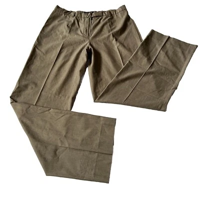 Peserico Mid Rise Straight Light Brown Comfy Italy Womens Fits US Sz 6 (Tag 42) - Image 1 of 4