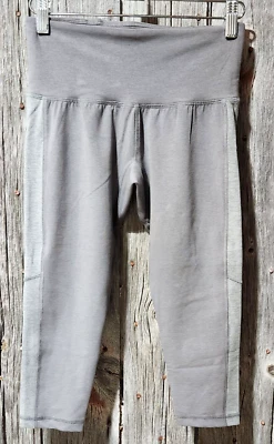 Женские леггинсы TASC Performance плотные СЕРЫЕ серые укороченные бамбуковая смесь размер XS - Изображение 1 из 3